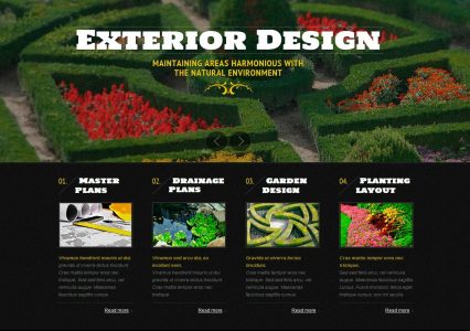 Exterior Design – darmowy szablon WWW