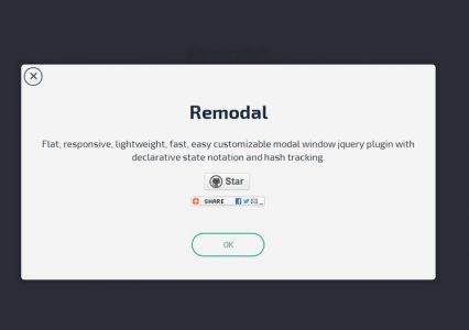 Remodal – skrypt responsywnego komunikatu