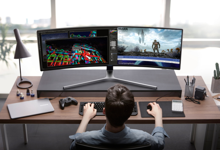 Wsparcie dla monitorów ultrawide nadal raczkuje, a mamy 2023 rok 7 QLED Monitor