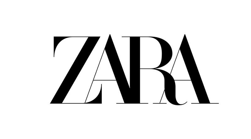 ZARA nowe logo