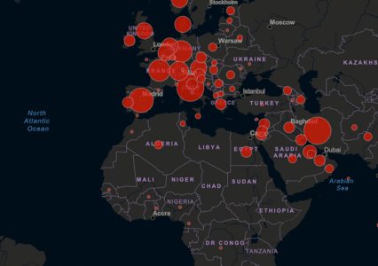 Uważaj na mapy z epidemią koronawirusa! Hakerzy już wyczuli słabość