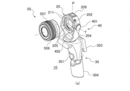 Canon opatentował kamerkę podobną do Osmo Pocket, ale z wymienną optyką