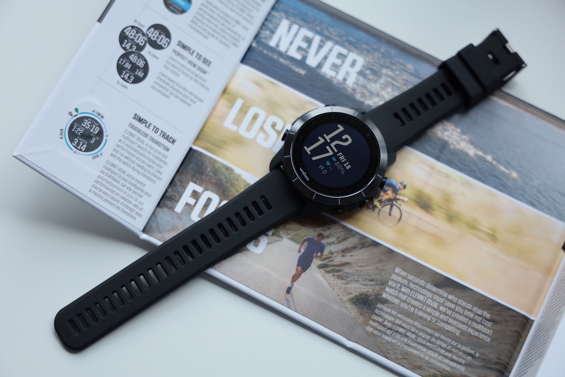 Wahoo ELEMNT RIVAL - mamy go! Pierwsze wrażenia z użytkowania najbardziej rowerowego smartzegarka 7 Wahoo ELEMENT RIVAL