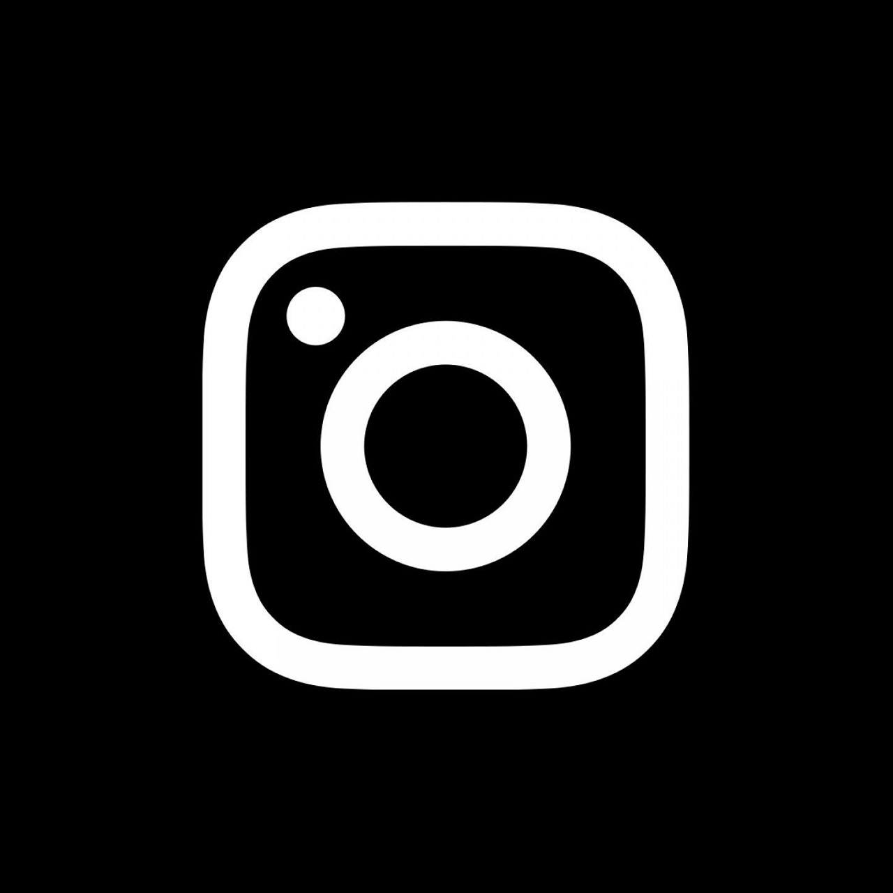instagram logo bw