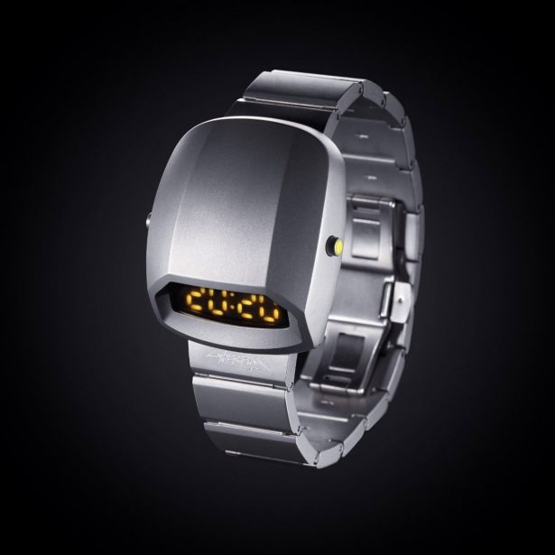 T‑2077 — Zegarek Cyberpunk 2077 x Błonie. Tytanowe cudo z blockchain będzie kiedyś dużo warte