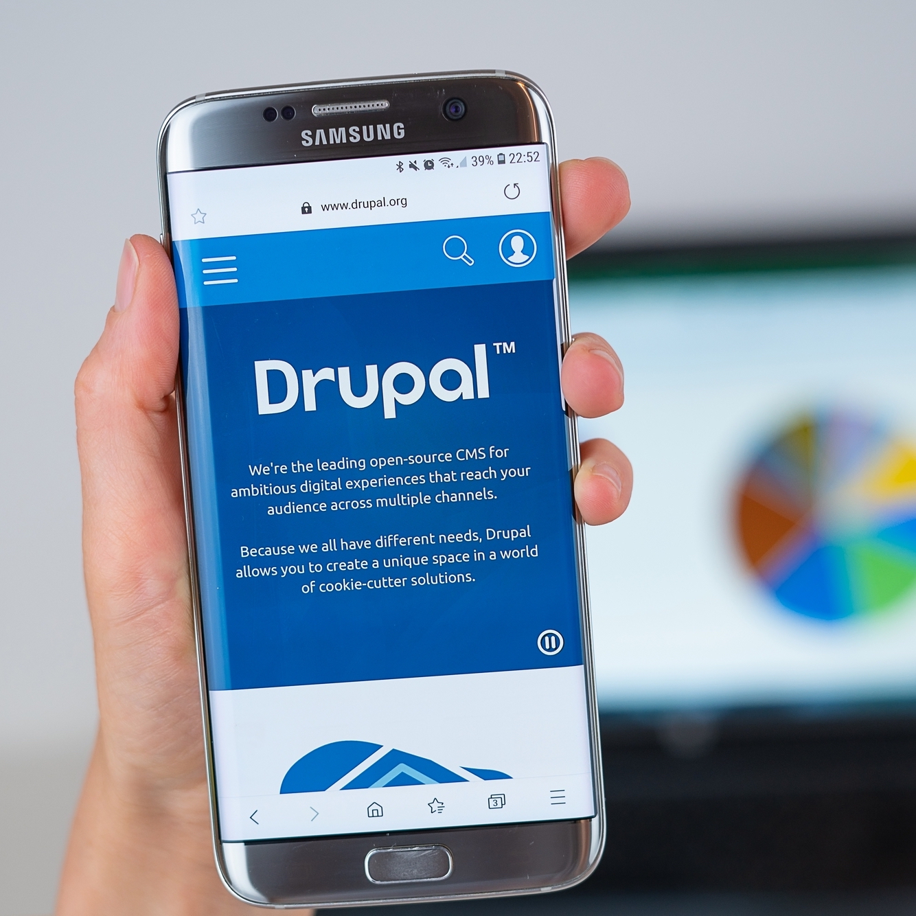 strona internetowa na drupal cms