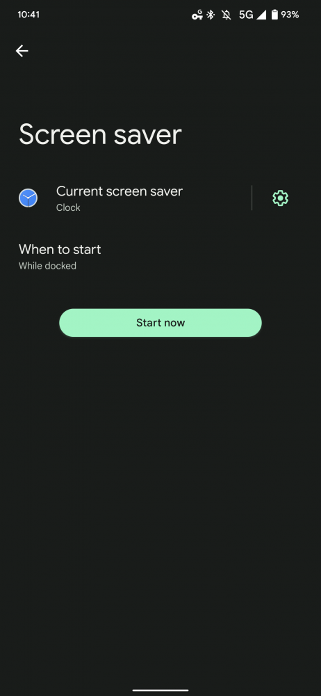 android 12l beta 3 sceen saver 1