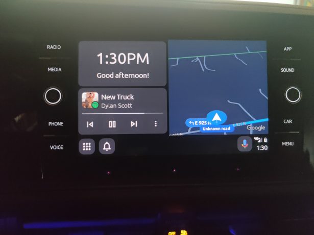 Android Auto dostanie nowe funkcje 15 Android Auto testowe UI obecnie