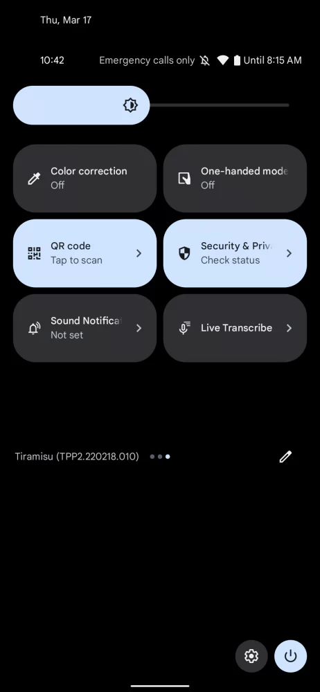 android 13 dp2 security privacy qs tile 1