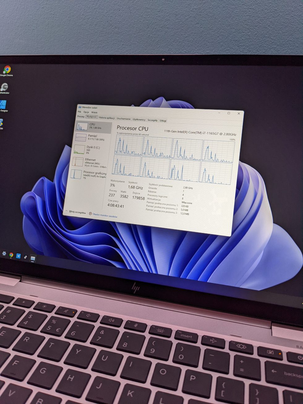 HP EliteBook x360 1040 G8 - pierwsze wrażenia 3 PXL 20220401 010801452