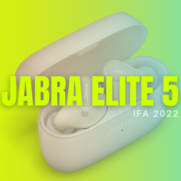 [VIDEO] Jabra Elite 5 pokazane na IFA 2022 – słuchawki z hybrydową redukcją szumów