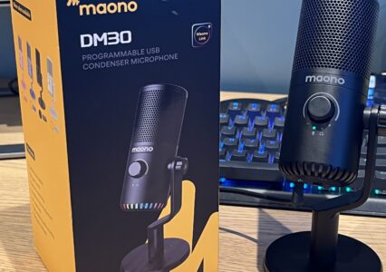 Testujemy Maono DM30 – czy niedrogi mikrofon pomoże mi w pracy? Pierwsze wrażenia