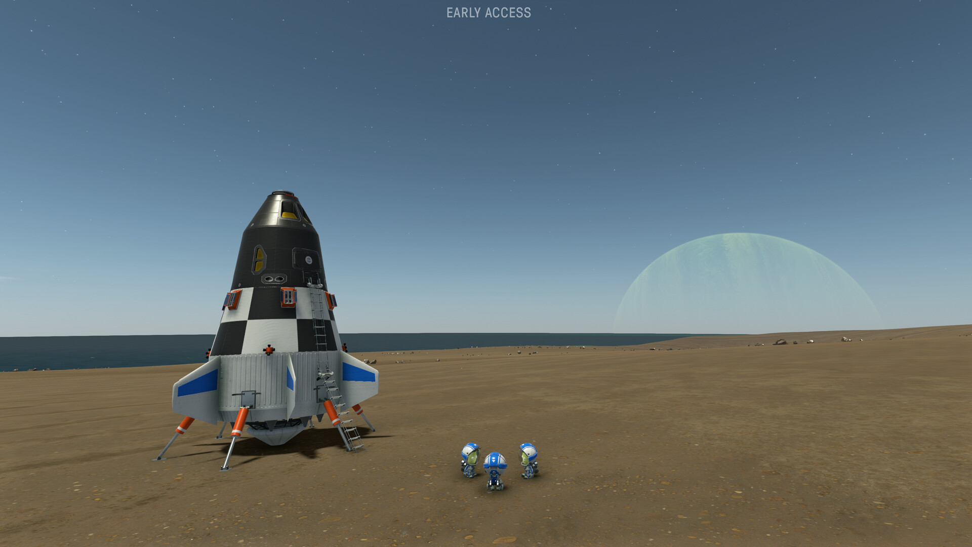 "Kerbal Space Program 2" pozwala na ekspolorację wirtualnego kosmosu w rakietach, które trzeba samemu zbudować.