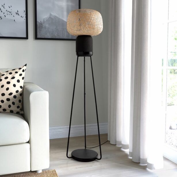 symfonisk lampa stojaca z