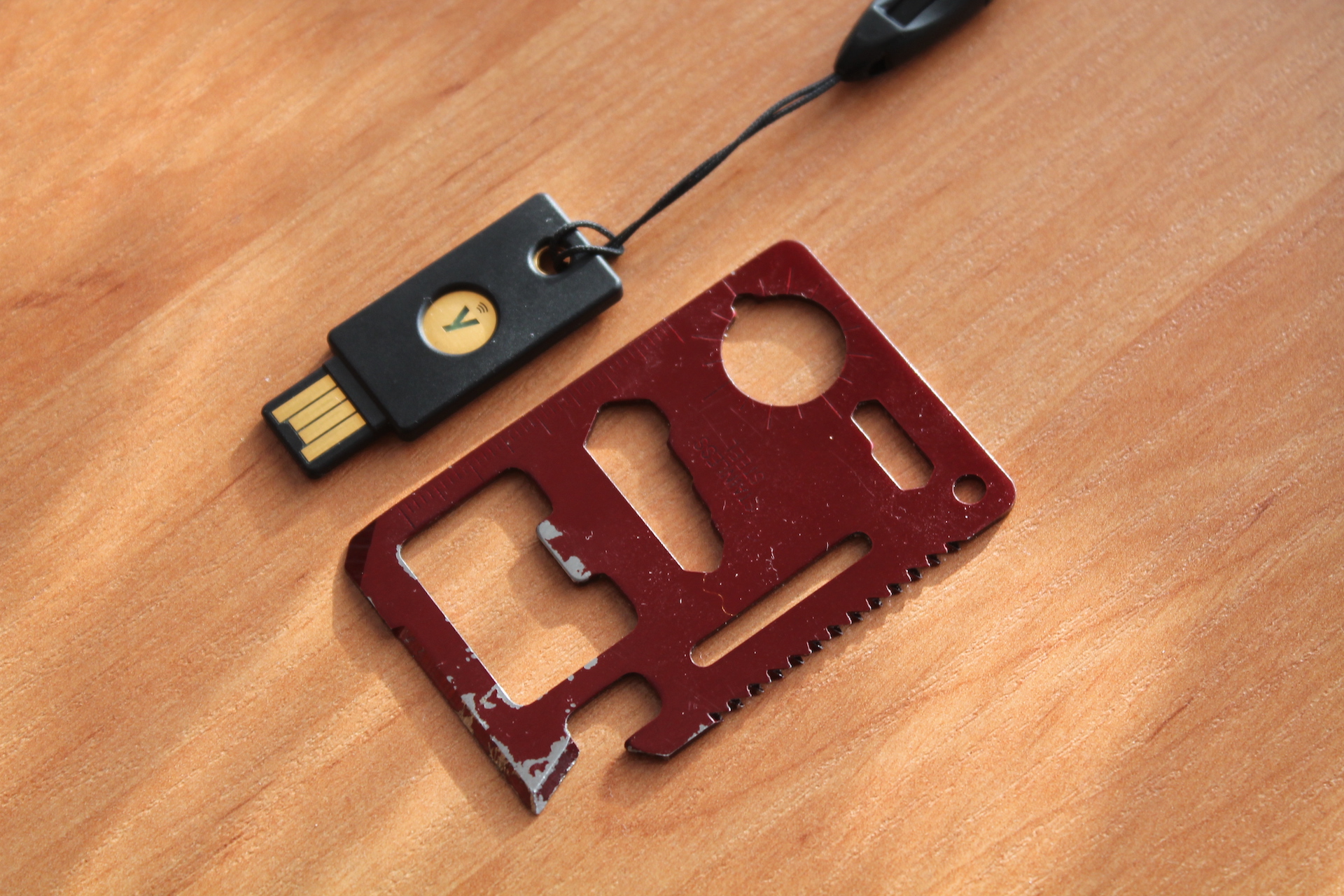 YubiKey nie wymaga ładowania, nie potrzebuje baterii