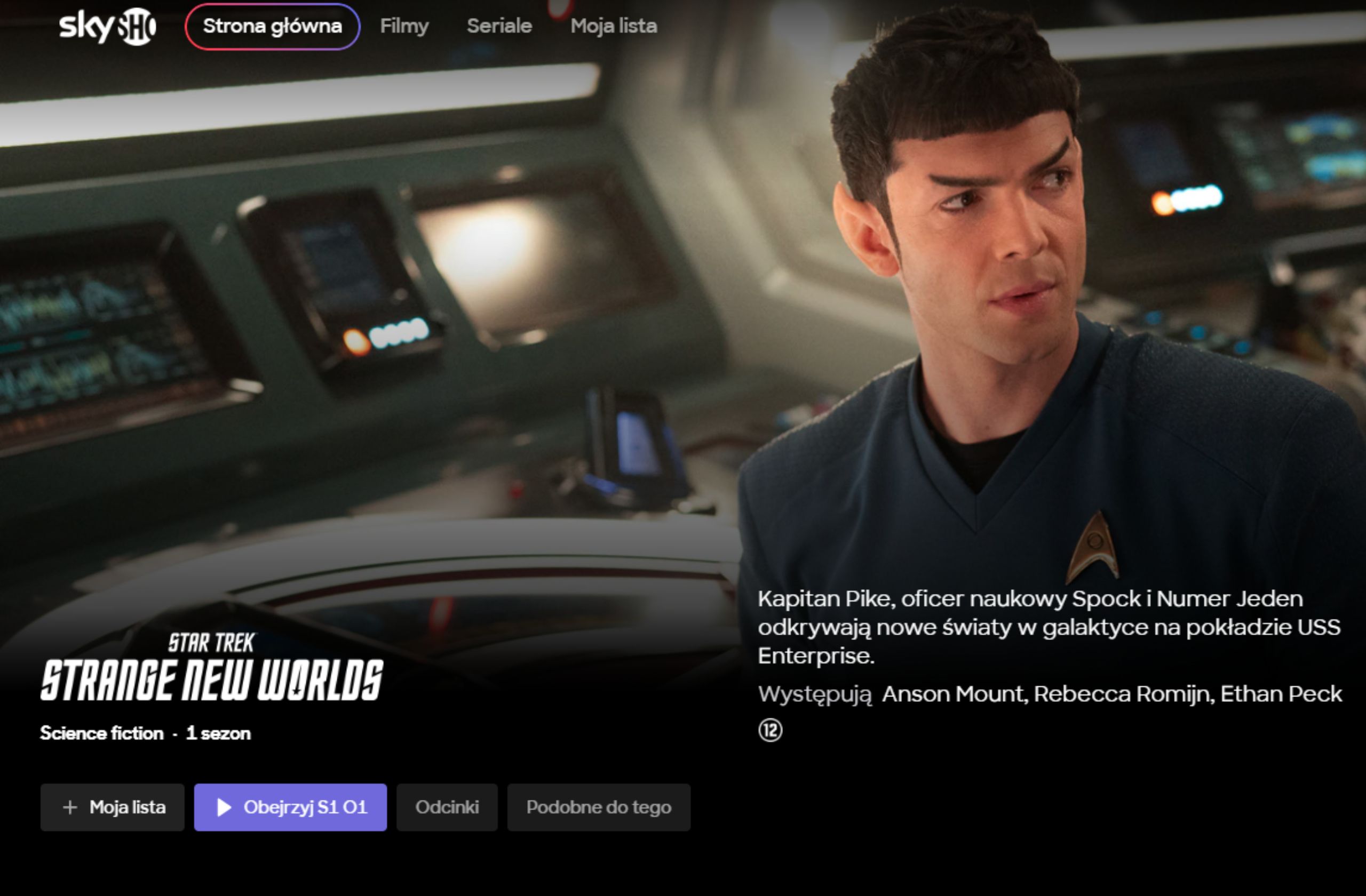 Star Trek: New World z 2. sezonem już latem tylko na SkyShowtime! 5 Star Trek: New World