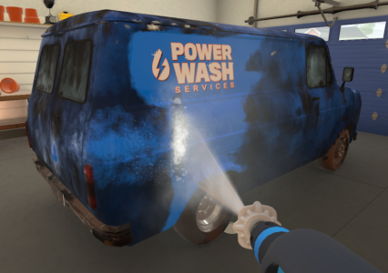 Miałem ciężki miesiąc, więc postanowiłem włączyć PowerWash Simulator