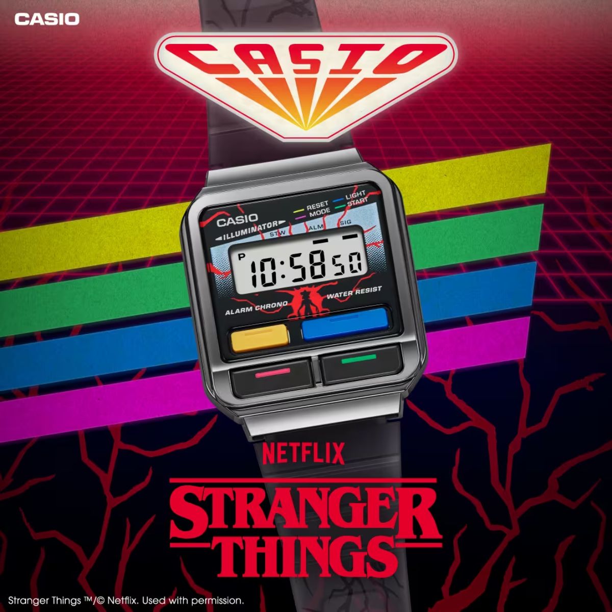 Casio Stranger Things! Producent wprowadza na rynek model inspirowany serialem Netflixa