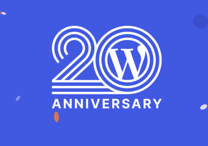 WordPress właśnie obchodził 20 urodziny