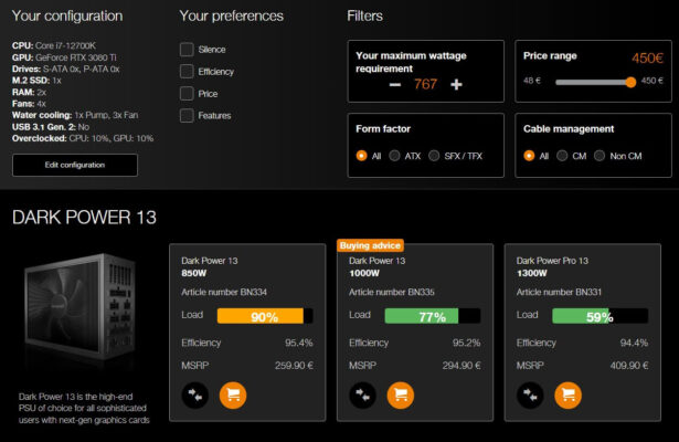 PSU calculator 1