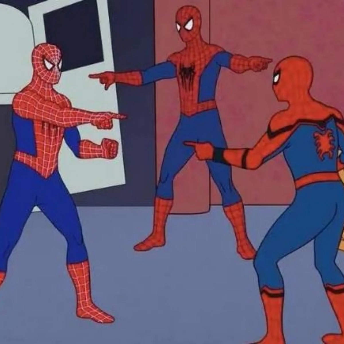 Trzech Spider-manów