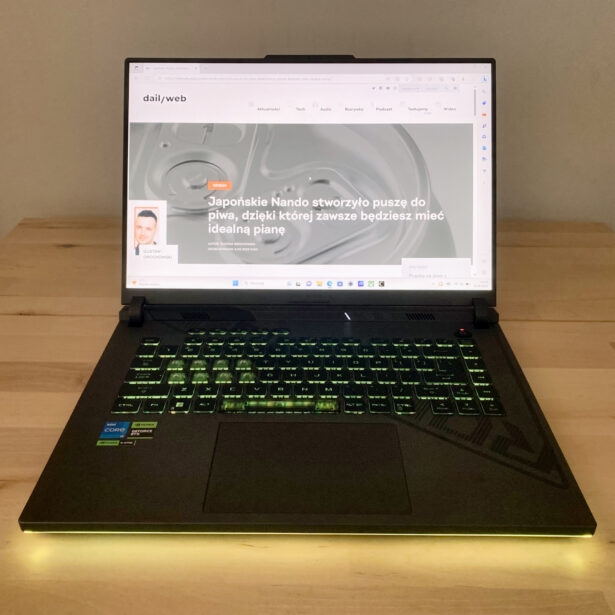 ASUS ROG Strix 16 – pierwsze wrażenia z testowania gamingowego olbrzyma