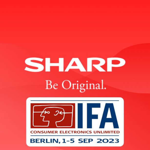 SHARP przedstawia: nowe serie telewizorów, audio, małych AGD oraz jeden fajny e-rower [IFA 2023]