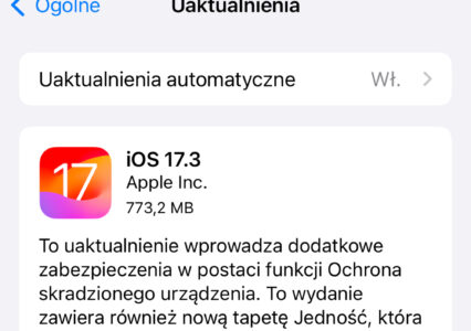 Aktualizacja iOS 17.3 poprawi Twojego iPhone’a. Co się zmieniło?