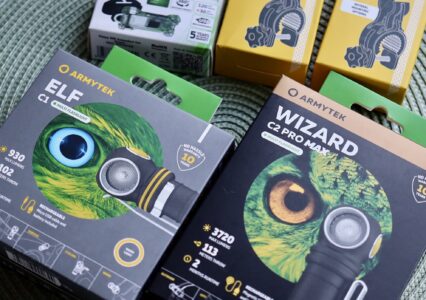 Armytek Wizzard C2 Pro Max, Elf C1, Zippy WR – latarki premium na każdą okazję (pierwsze wrażenia)