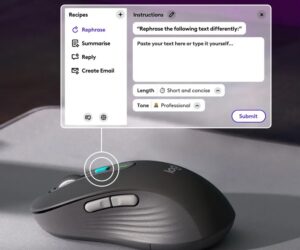 DailyWeb testuje: Nie tylko scroll i klik – oto nowa mysz Logitech z przyciskiem AI