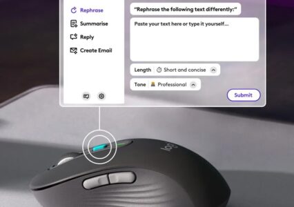 Nie tylko scroll i klik – oto nowa mysz Logitech z przyciskiem AI