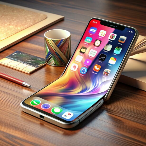 Apple pracuje nad urządzeniami ze składanymi ekranami. iPhone ma być jednym z nich.
