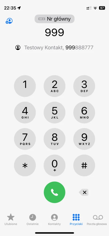 Wyszukiwanie kontaktów