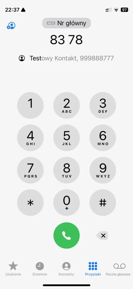 Wyszukiwanie kontaktów