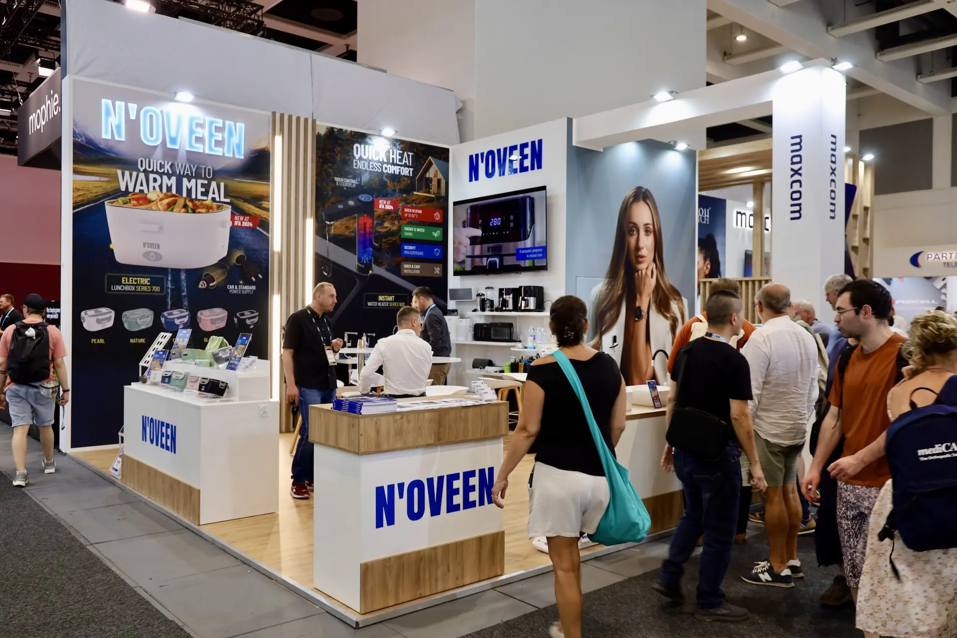 NOVEEN - elektryczne lunchboxy, podgrzewacze przepływowe i wiele więcej na stoisku polskiej firmy na IFA 2024 14 Noveen