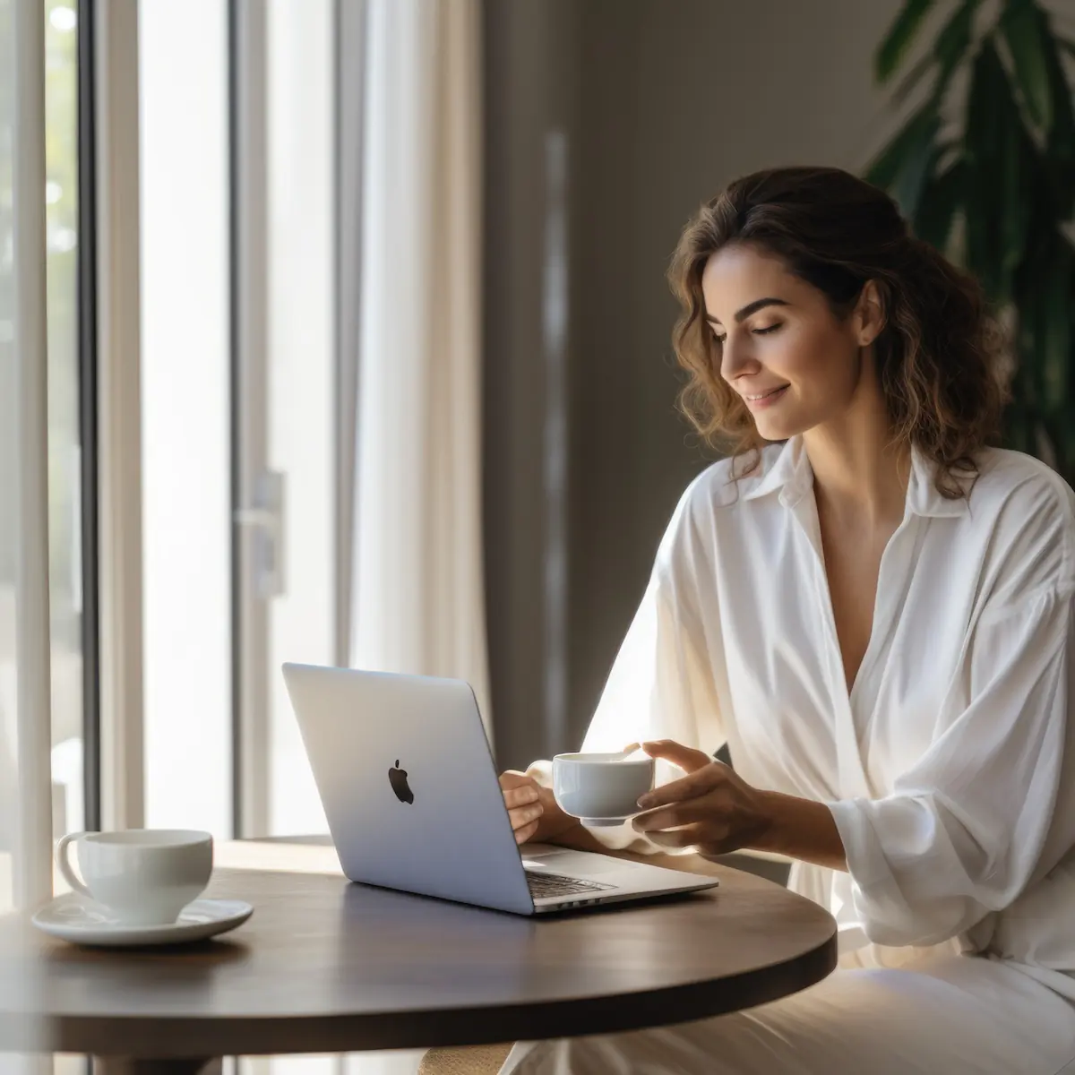 people work from home enjoys work life balance