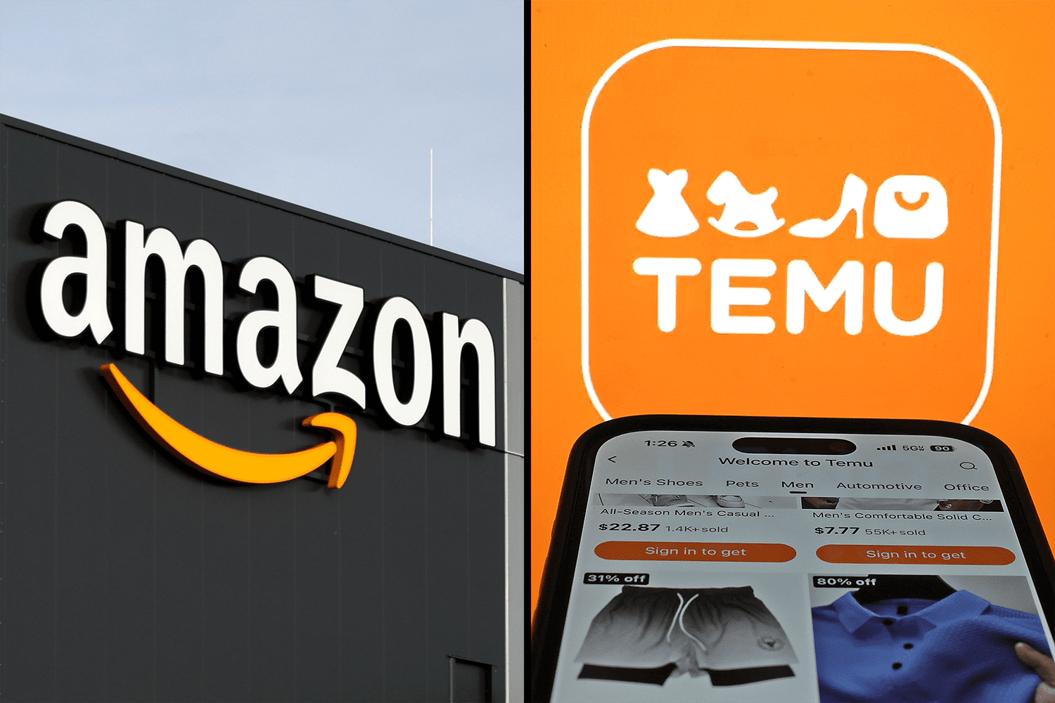 Amazon vs temu