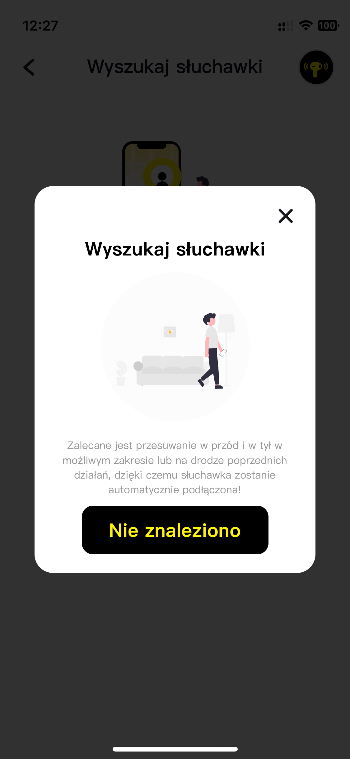 Baseus Eli Sport 1 nie są do wszystkiego i to ich największa zaleta 25 Aplikacja Baseus znajdowanie słuchawek