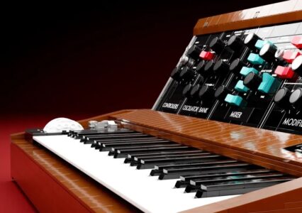 Legendarny syntezator Minimoog z Lego może trafić na półki