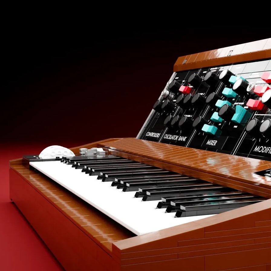 Legendarny syntezator Minimoog z Lego może trafić na półki