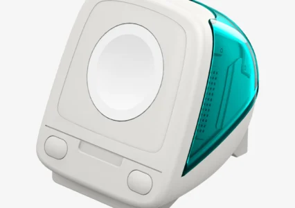 Ładowarka do Apple Watch od Spigen naśladuje legendarnego iMac G3. Sprzęt dla prawdziwego fana firmy z Cupertino