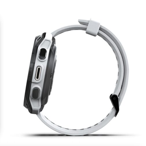 Una Watch biały widok na wbudowany port USB-C