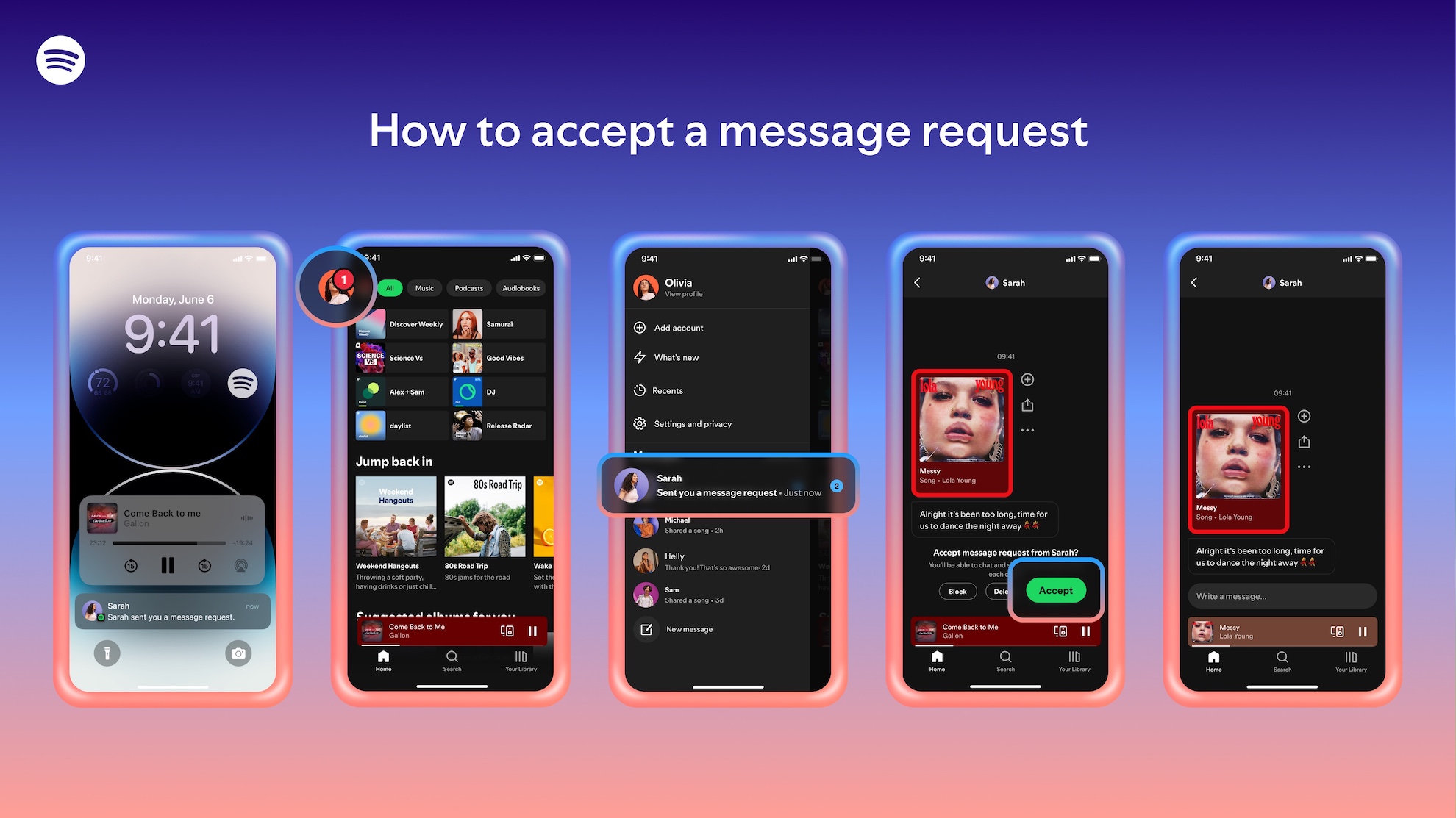 Chcieliście to macie. Spotify wprowadza wiadomości między użytkownikami 9 Obrazek 13