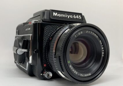 Moja średnioformatowa MAMIYA 645 jednak uszkodzona