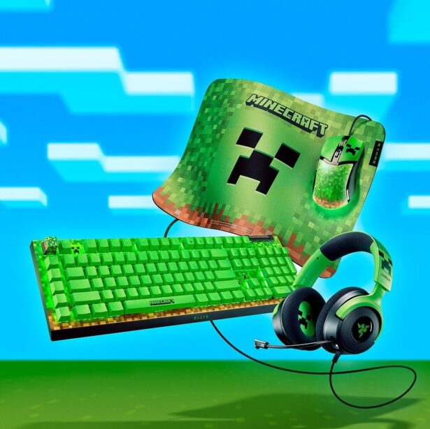 Razer x Minecraft – czyli idealny i wyjątkowy zestaw dla młodego gracza