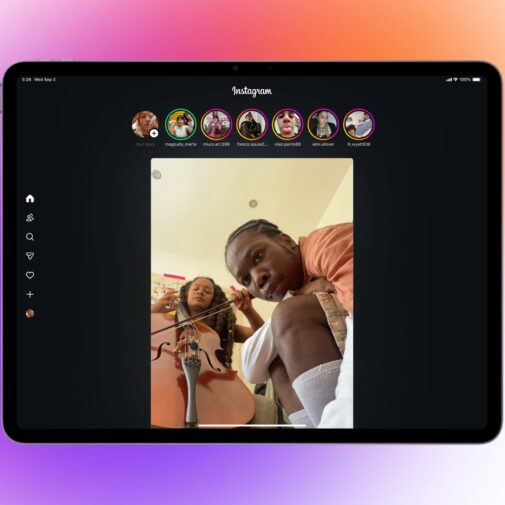 ipad instagram