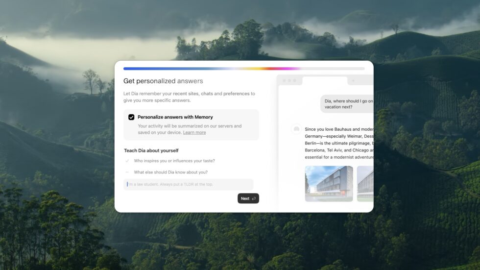 Przeglądarka AI Dia instalacja