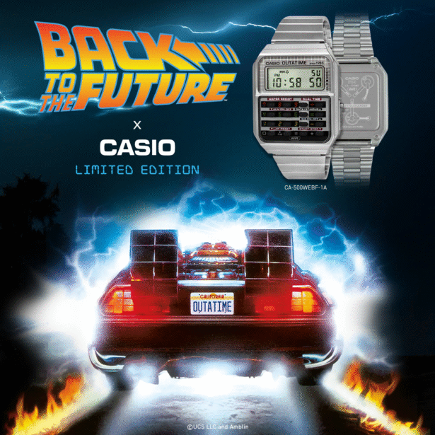 Casio z Powrotem do Przyszłości. Firma serwuje coś wspaniałego dla fanów kultowego filmu Sci-fi