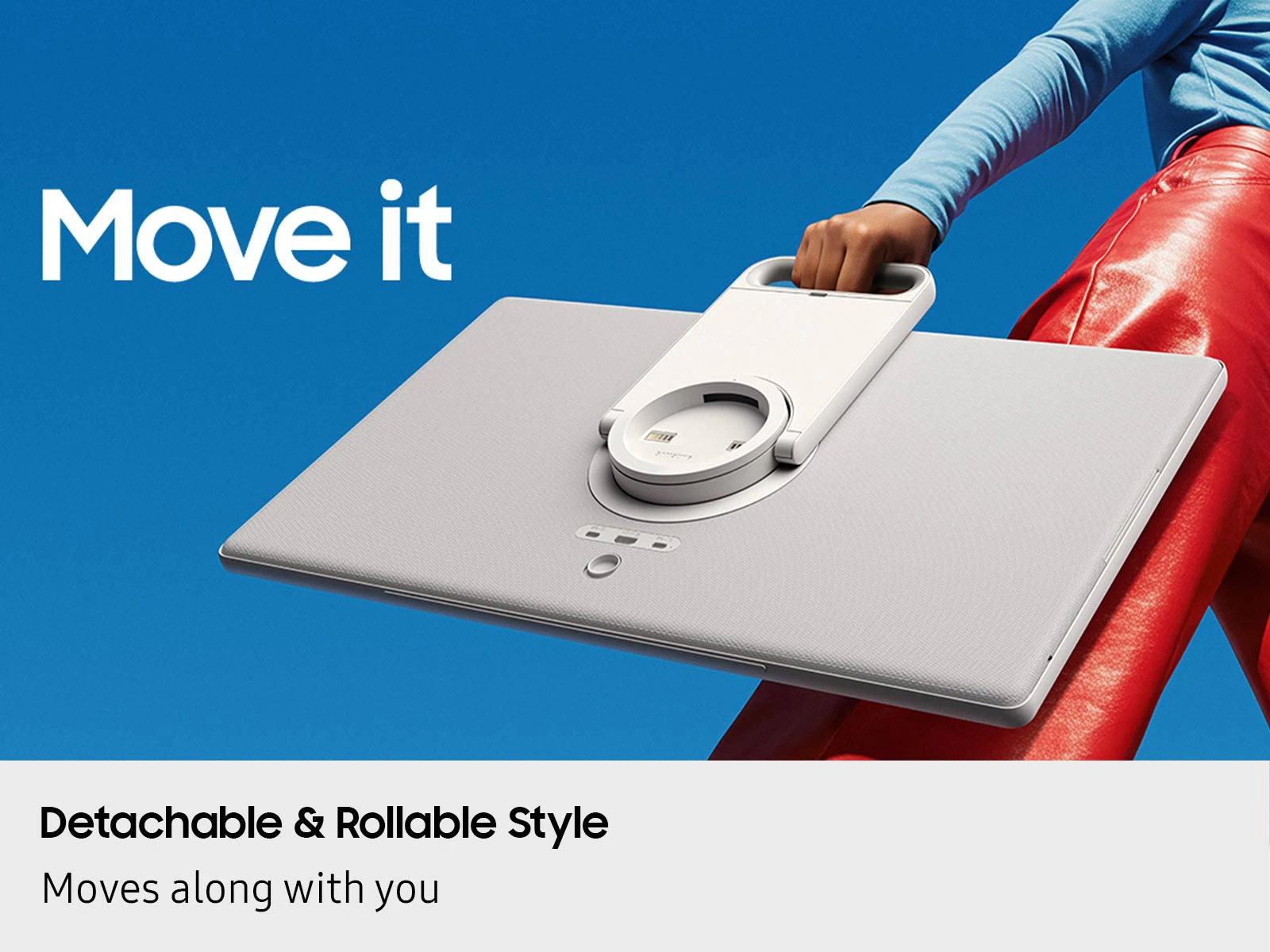 Przenośny monitor na baterię? 27-calowy Samsung Movingstyle to niecodzienny pomysł 9 Samsung Movingstyle