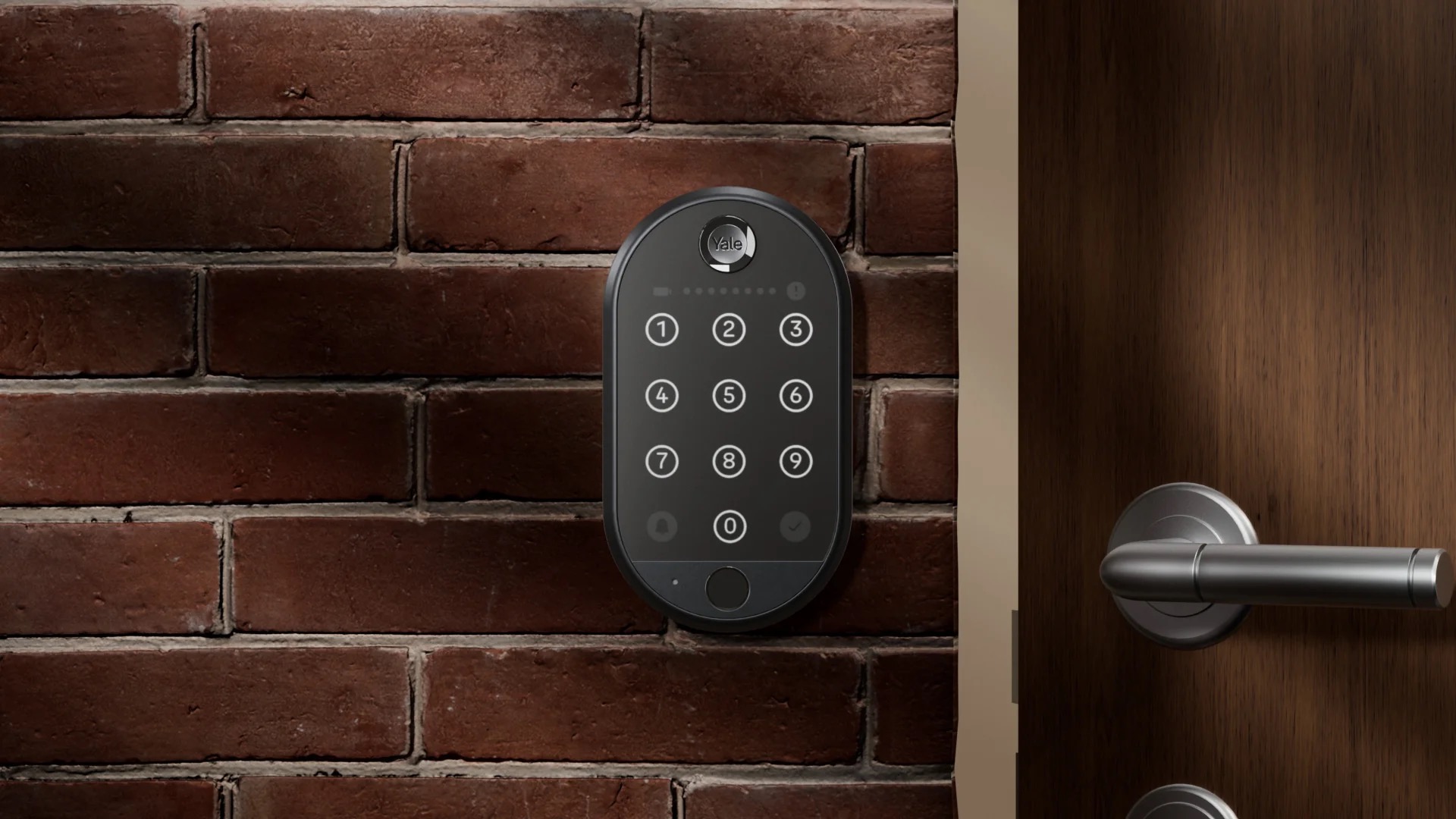 Klawiatura z czytnikiem linii papilarnych Yale Smart Keypad 2 Fingerprint